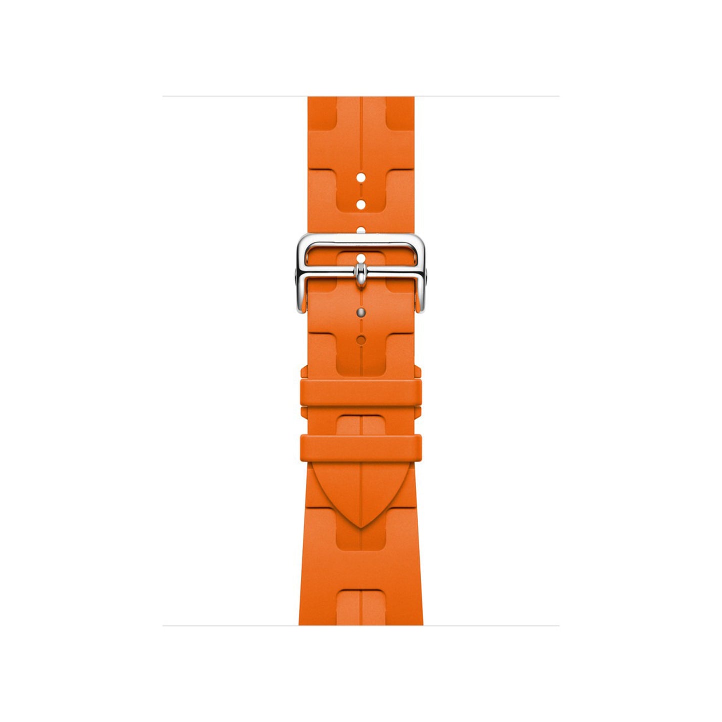 Geometry Elastomer Sport Strap for Apple Watch - Orange