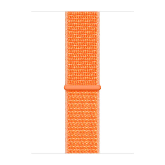 Sport Weave Nylon Loop Strap for Apple Watch - Papaya