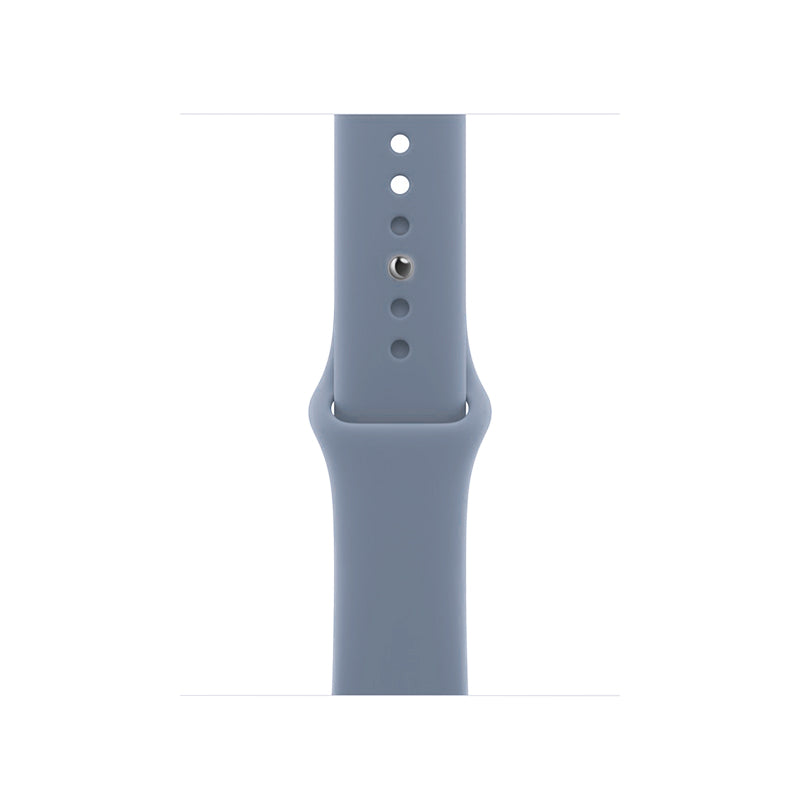 Silicone Sport Band pour Apple Watch - Blue pastel