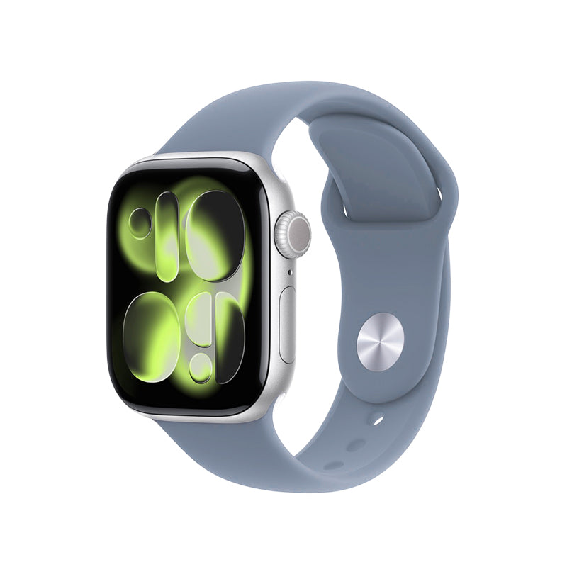 Silicone Sport Band pour Apple Watch - Blue pastel