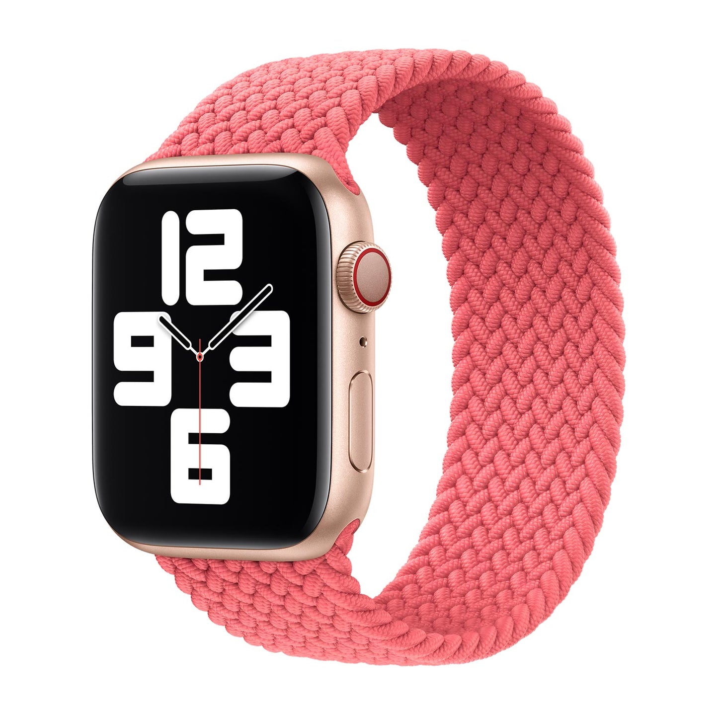 Braided Flex Loop Strap for Apple Watch - Pink Punch