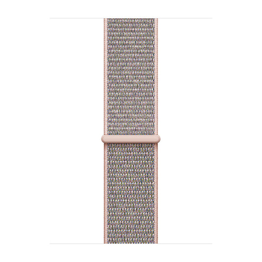 Sport Weave Nylon Loop Strap for Apple Watch - Pink Sand