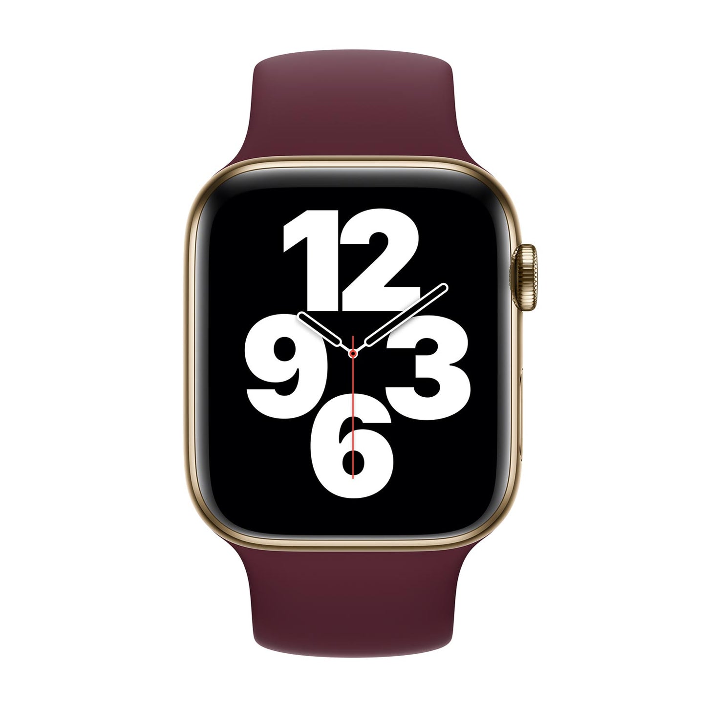 Solo Silicon Flex Loop Strap for Apple Watch - Plum