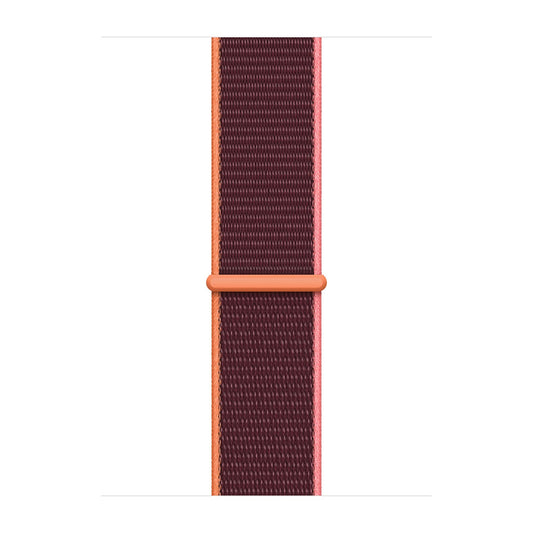 Sport Weave Nylon Loop Strap for Apple Watch - Plum