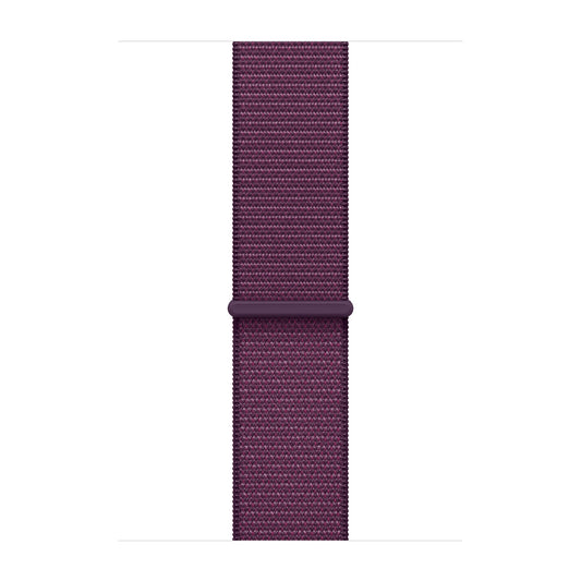 Sport Weave Nylon Loop Strap for Apple Watch - Plum