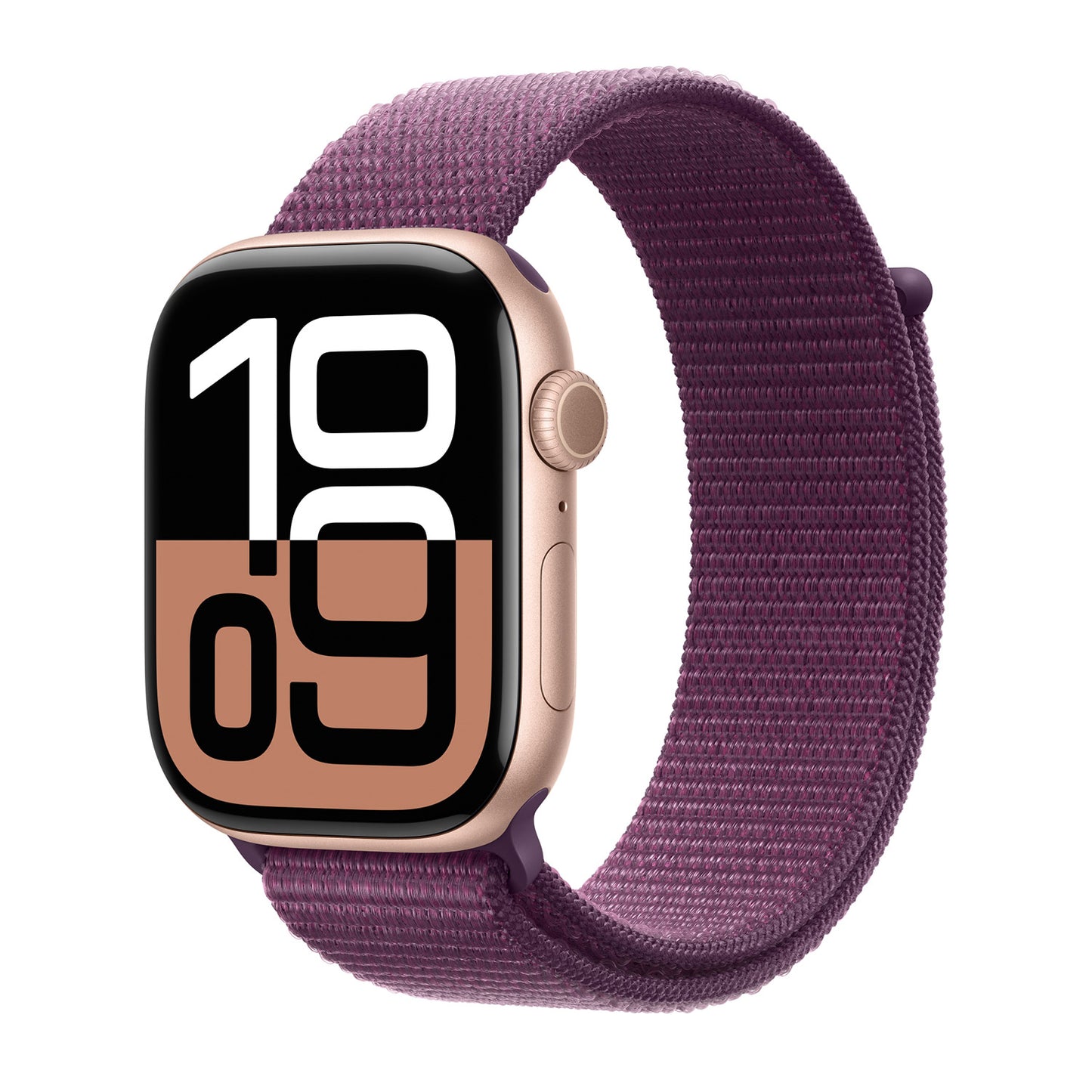 Sport Weave Nylon Loop Strap for Apple Watch - Plum