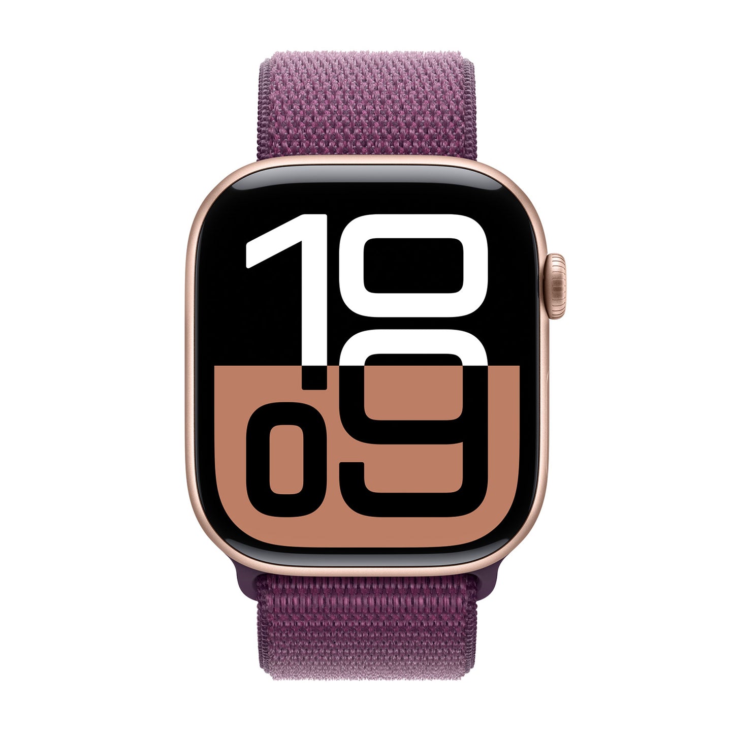 Sport Weave Nylon Loop Strap for Apple Watch - Plum