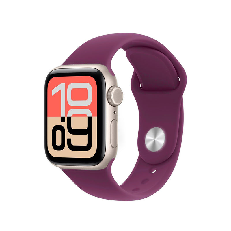 Silicone Sport Band pour Apple Watch - Wine Red