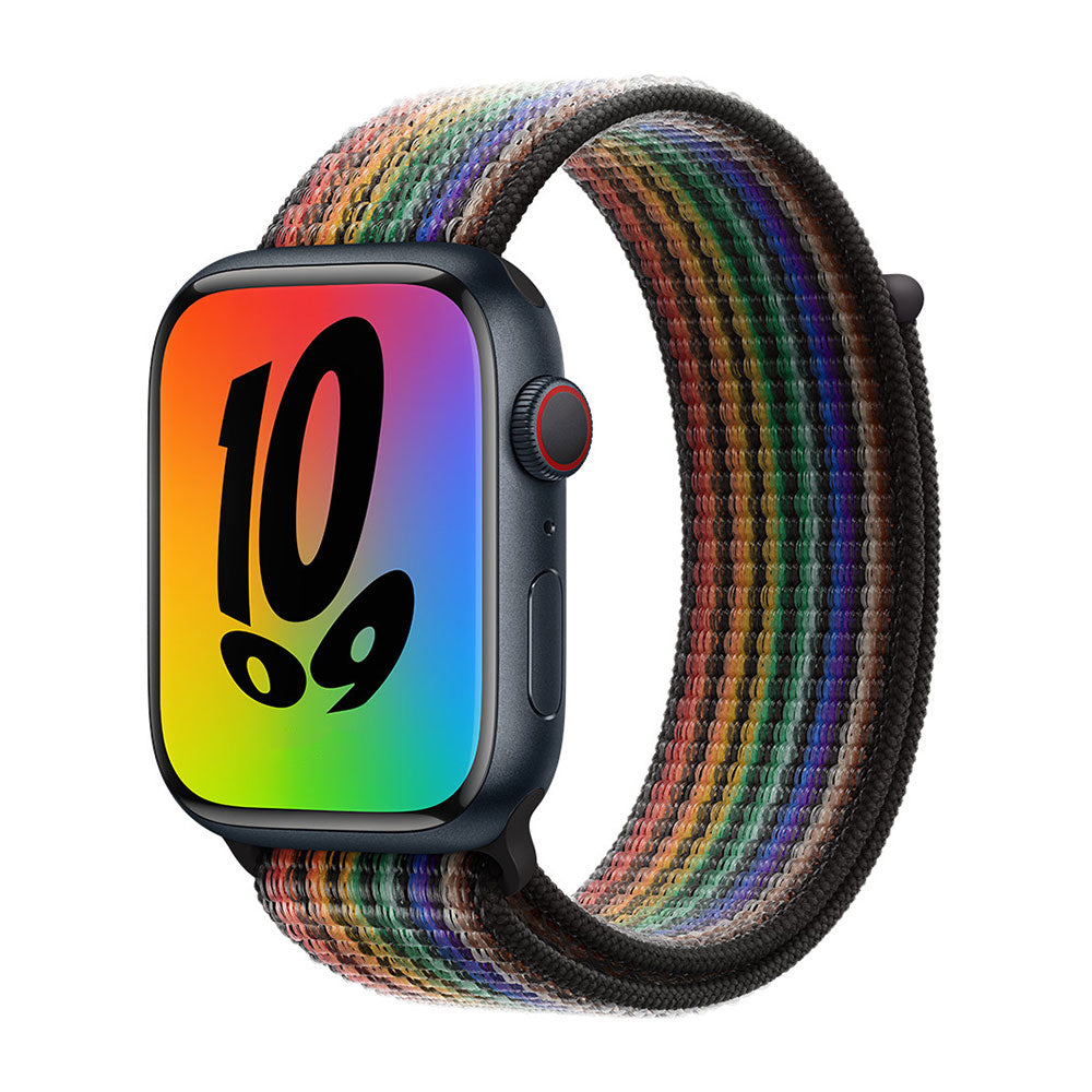 Sport Weave Nylon Loop Strap for Apple Watch - Pride Edition