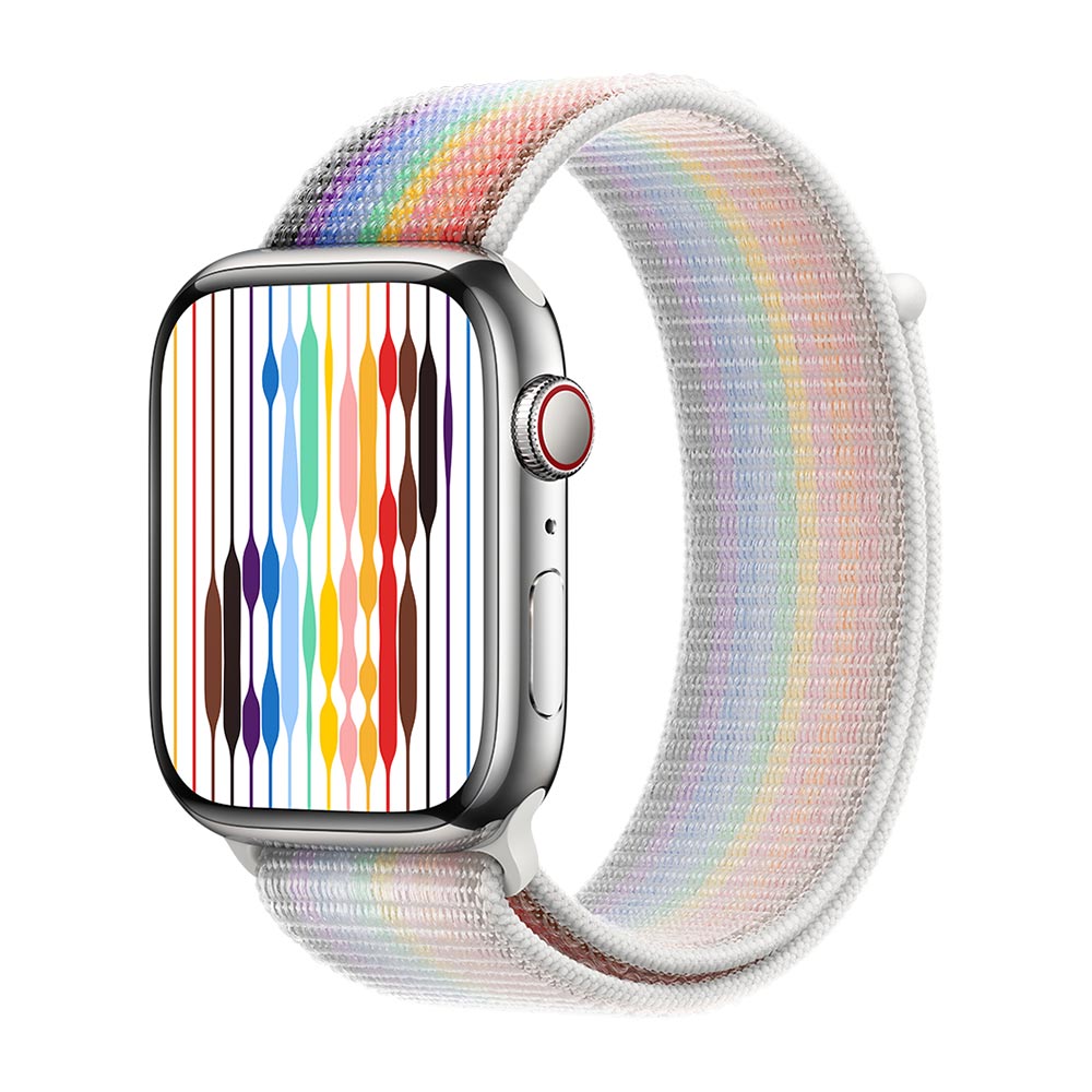 Sport Weave Nylon Loop Strap for Apple Watch - Pride Edition