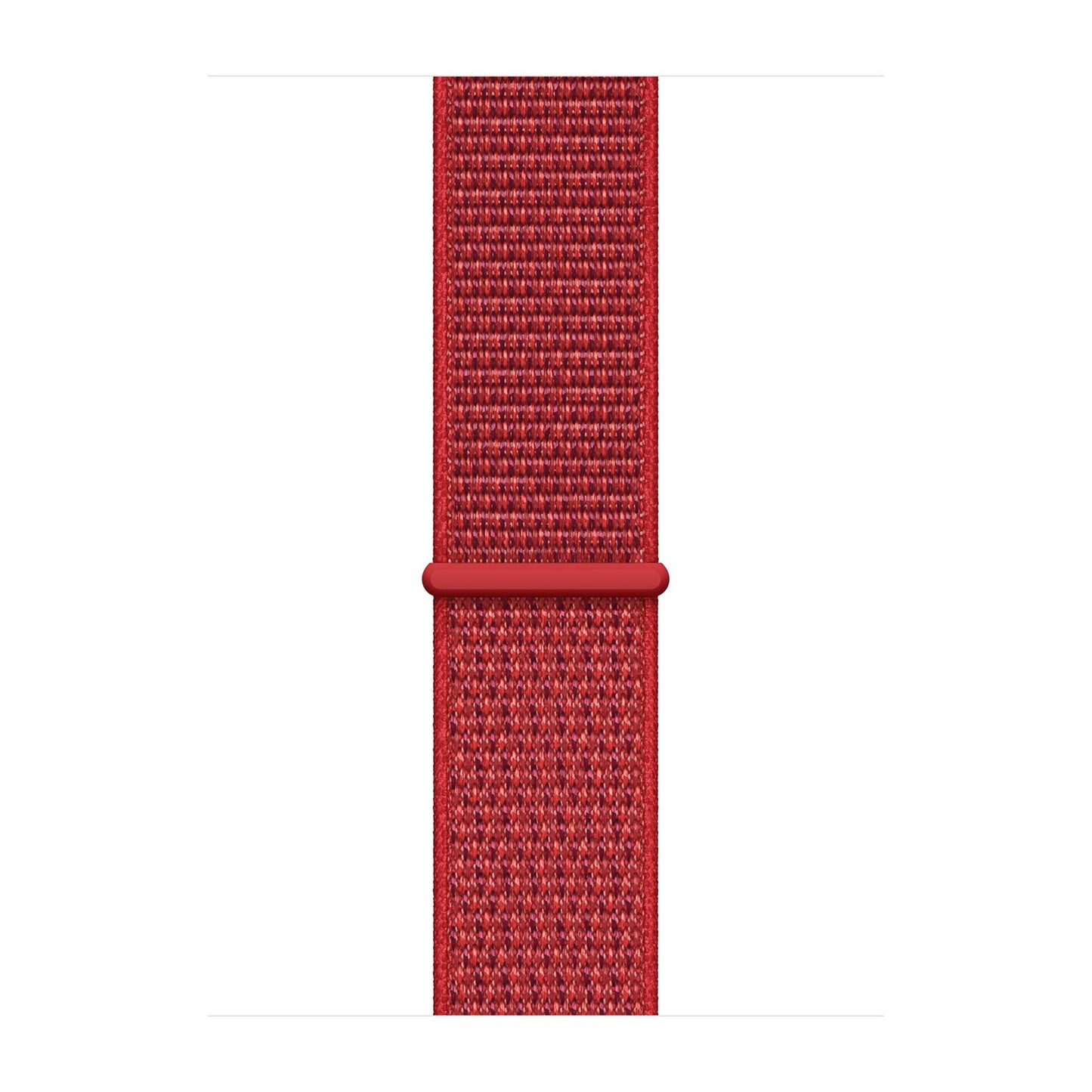 Sport Weave Nylon Loop Strap for Apple Watch - Red