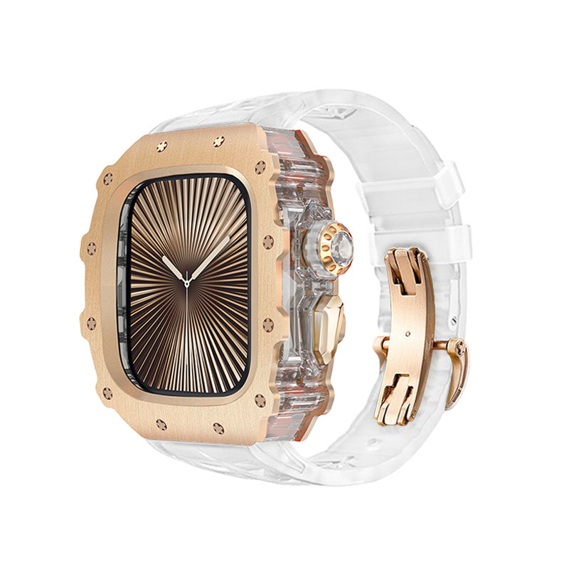 GLACIUM Ti Series 45mm - Case for Apple Watch (Rose Gold)