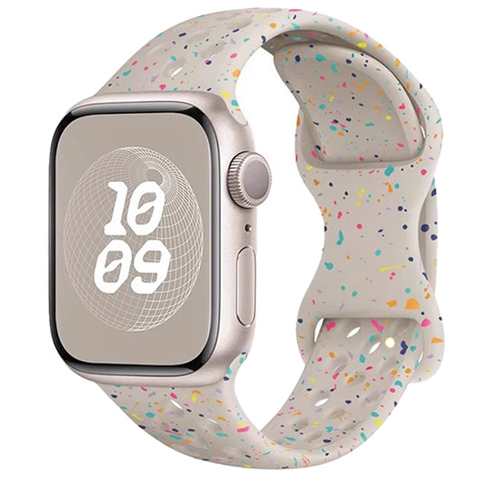 Cinturino in silicone colorato per Apple Watch (serie 7, 8, 9, 10, Ultra)