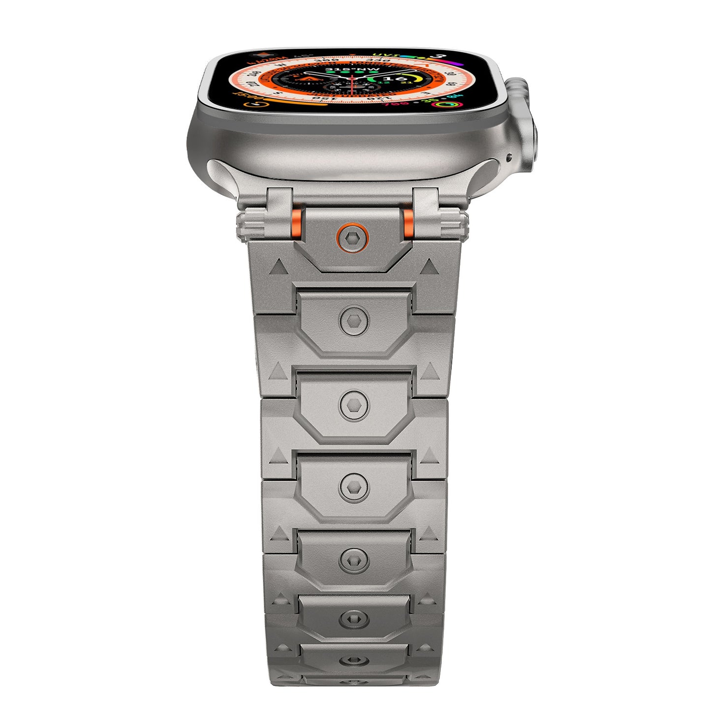 Bracciale in acciaio inossidabile Titan stile tattico per Apple Watch