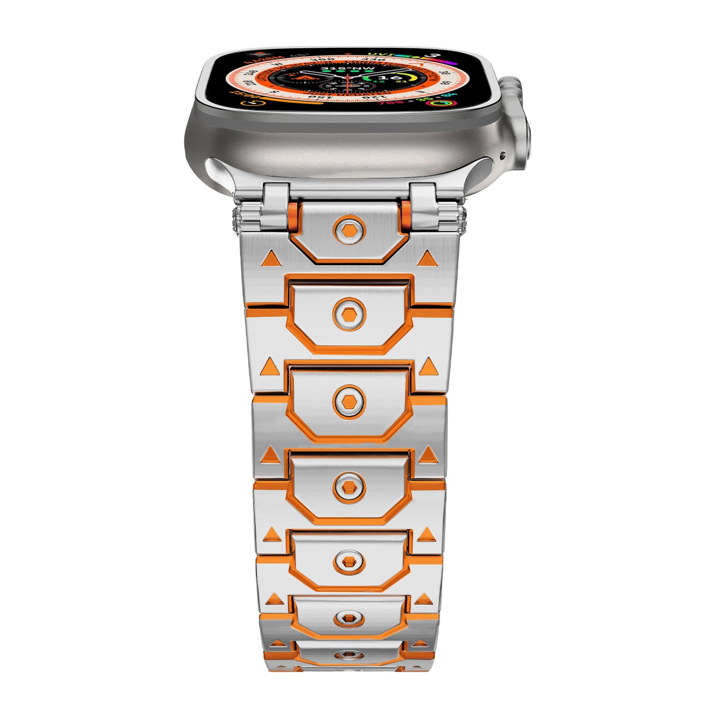 Bracciale in acciaio inossidabile Titan stile tattico per Apple Watch