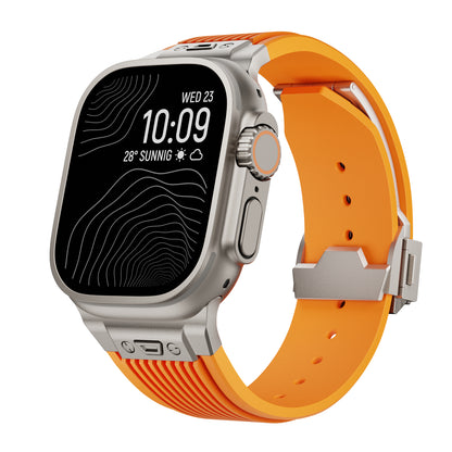 Cinturino in gomma siliconica liquida per Apple Watch