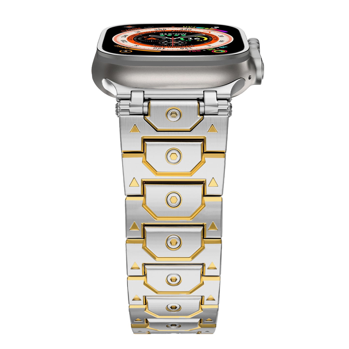 Bracciale in acciaio inossidabile Titan stile tattico per Apple Watch