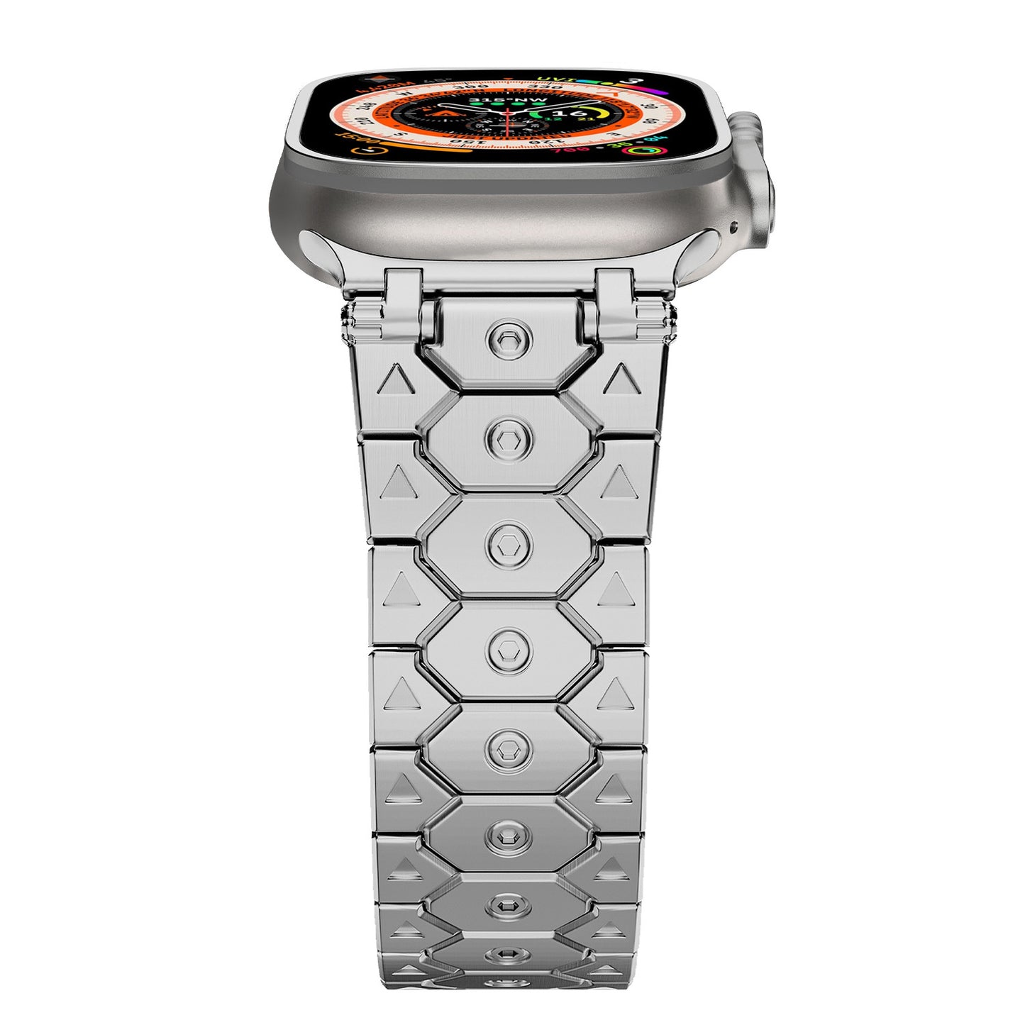 Bracciale in acciaio inossidabile Titan stile tattico per Apple Watch