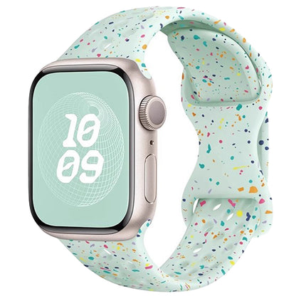 Cinturino in silicone colorato per Apple Watch (serie 7, 8, 9, 10, Ultra)