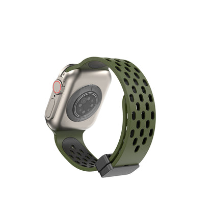 Correa deportiva magnética de silicona para Apple Watch