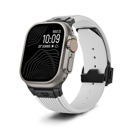 Cinturino in gomma siliconica liquida per Apple Watch