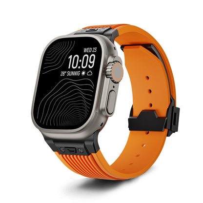 Cinturino in gomma siliconica liquida per Apple Watch