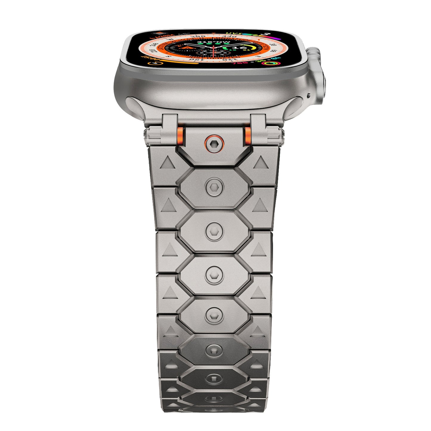 Bracciale in acciaio inossidabile Titan stile tattico per Apple Watch