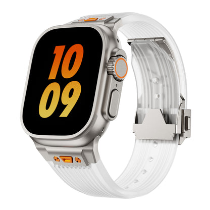 Cinturino in gomma siliconica liquida per Apple Watch