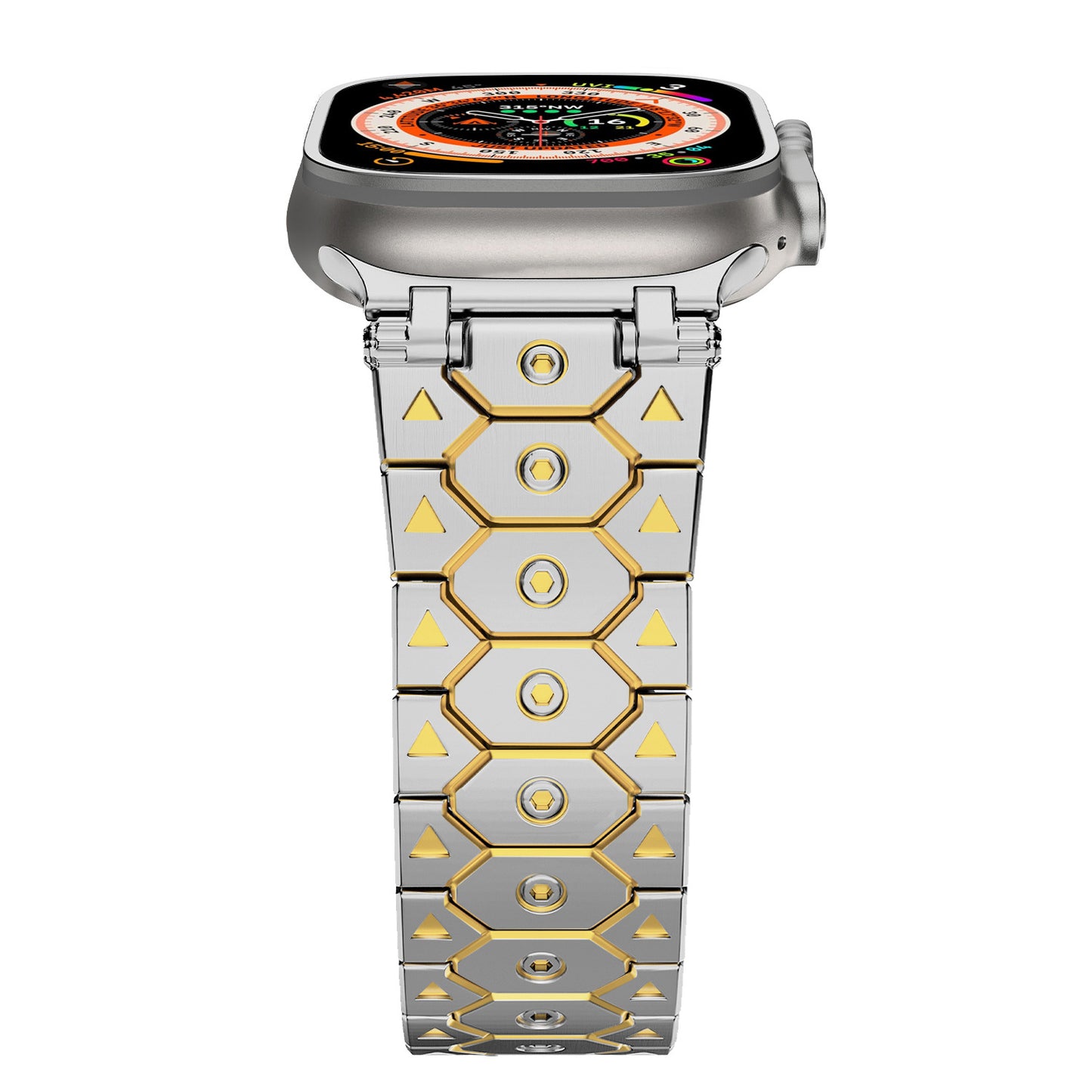 Bracciale in acciaio inossidabile Titan stile tattico per Apple Watch