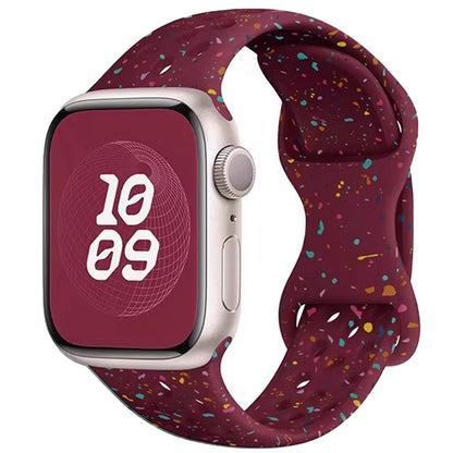 Cinturino in silicone colorato per Apple Watch (serie 7, 8, 9, 10, Ultra)