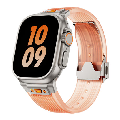 Cinturino in gomma siliconica liquida per Apple Watch