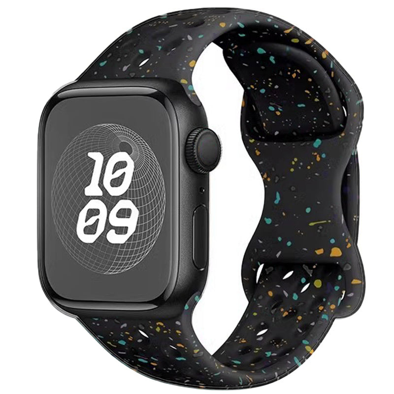 Colorful Silicone Strap for Apple Watch (Series 1, 2, 3, 4, 5, 6)