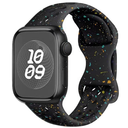 Cinturino in silicone colorato per Apple Watch (serie 7, 8, 9, 10, Ultra)