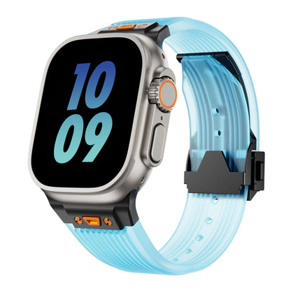 Cinturino in gomma siliconica liquida per Apple Watch