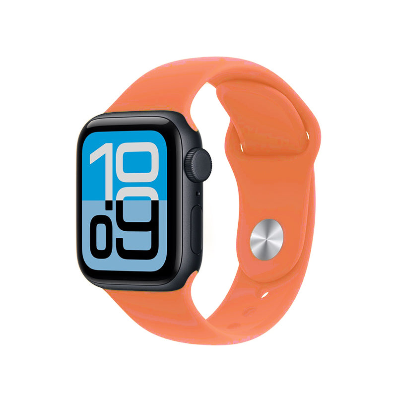 Silicone Sport Band pour Apple Watch - Midnight Black