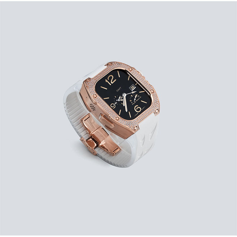 Serie STARRY 49 mm - Caja para Apple Watch (oro rosa)