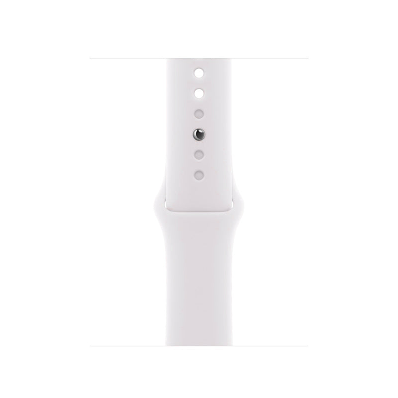 Silicone Sport Band for Apple Watch - White