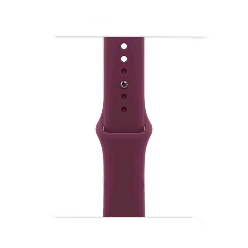 Silicone Sport Band pour Apple Watch - Wine Red