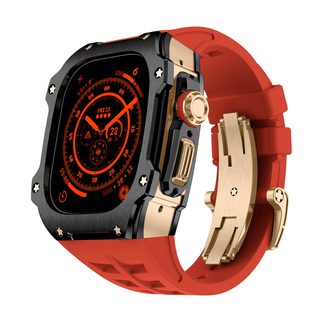 STARLIGHT SS Series 49mm - Custodia per Apple Watch (Midnight Rose)