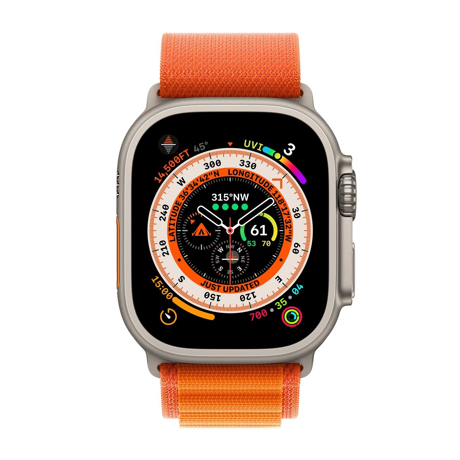 Alpine Strap for Apple Watch - Orange (Fall/2022) – iMod Watch