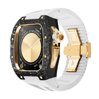 Serie ICONIC CF-G 46mm - Custodia per Apple Watch Serie 10 (Oro)