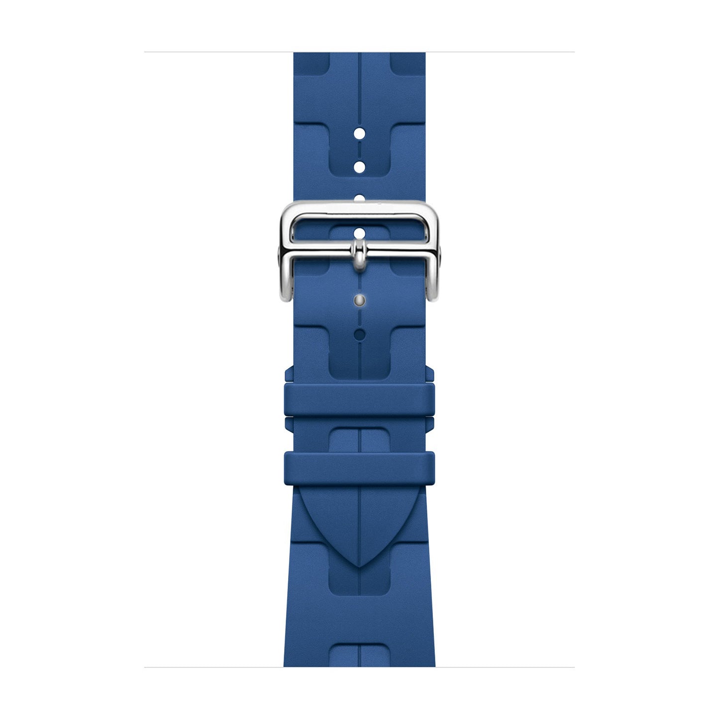 Geometry Elastomer Sport Strap for Apple Watch - Bleu de France