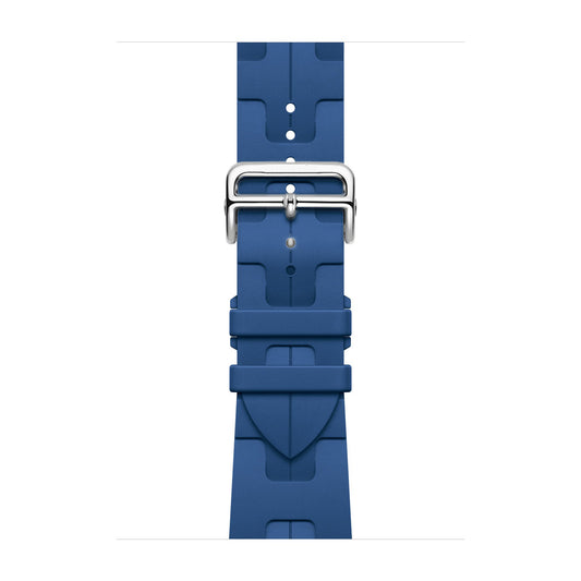 Geometry Elastomer Sport Strap for Apple Watch - Bleu de France