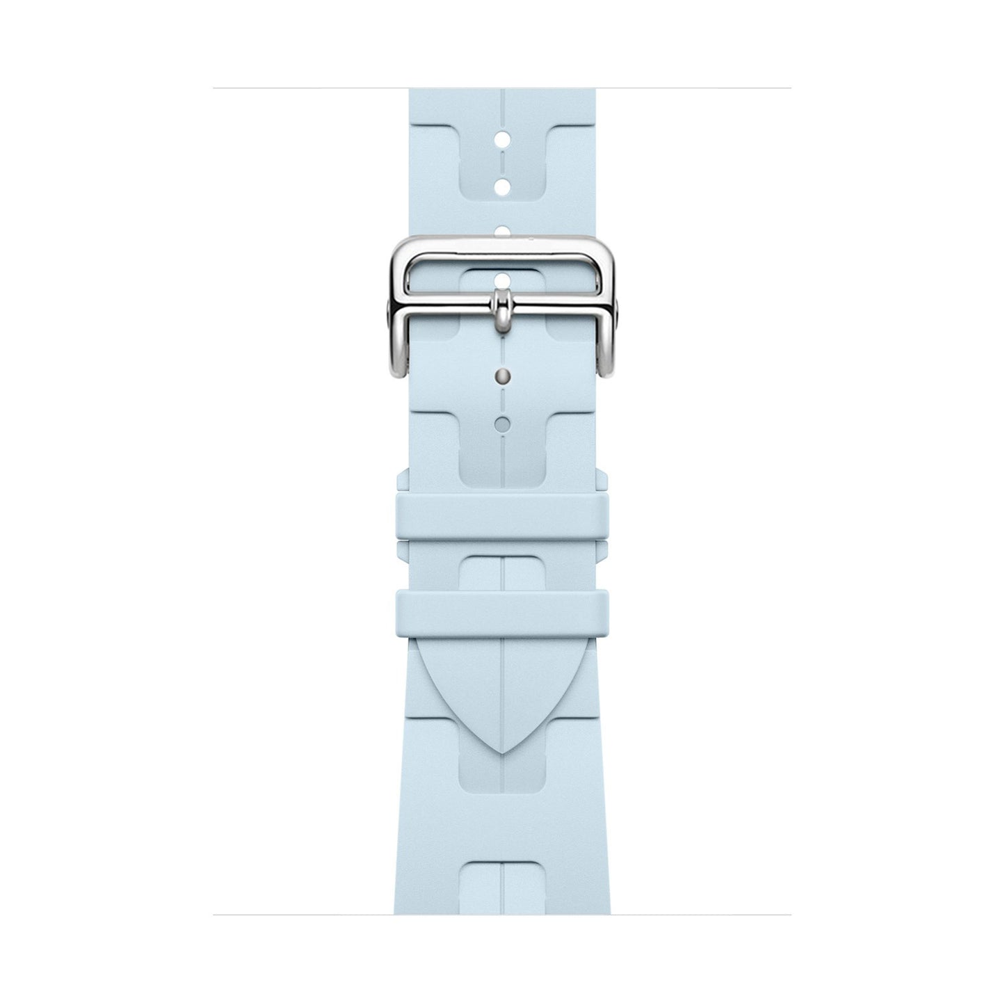 Geometry Elastomer Sport Strap for Apple Watch - Bleu Acier