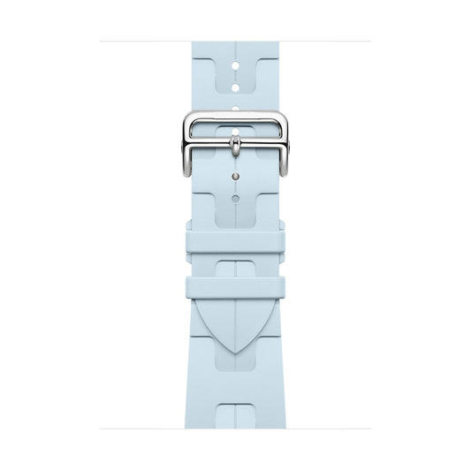 Geometry Elastomer Sport Strap for Apple Watch - Bleu Acier