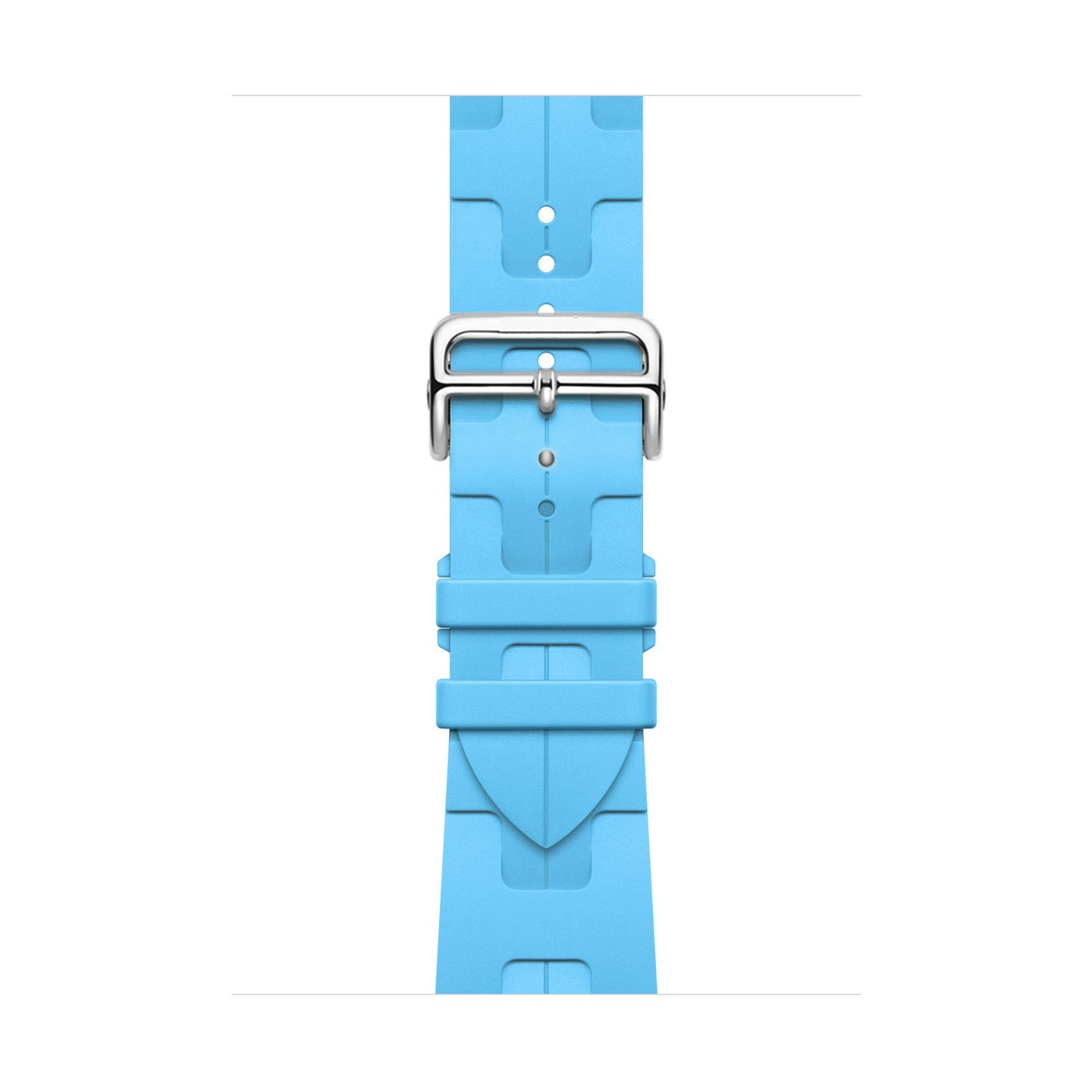 Geometry Elastomer Sport Strap for Apple Watch - Bleu Céleste