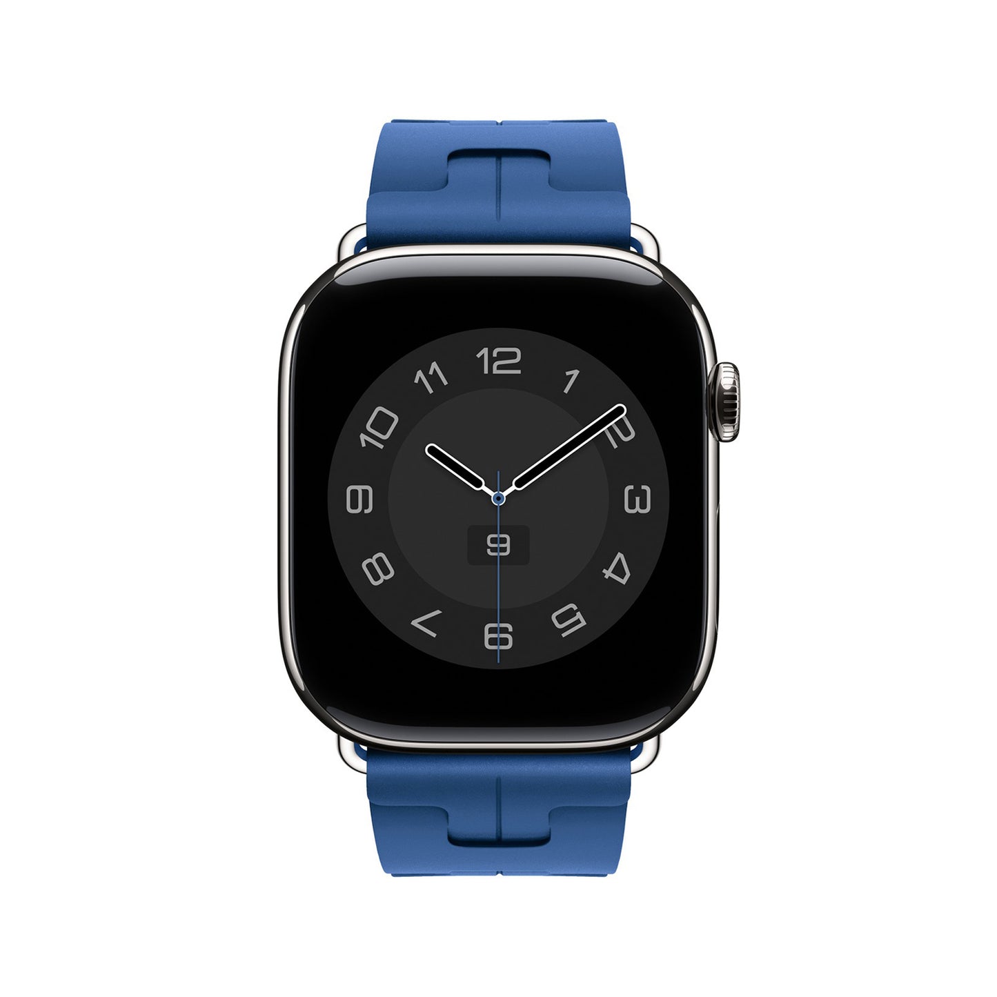 Geometry Elastomer Sport Strap for Apple Watch - Bleu de France