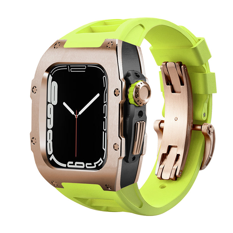 ICONIC TI Series 44/45mm - Case for Apple Watch (Titanium Onyx Blush)