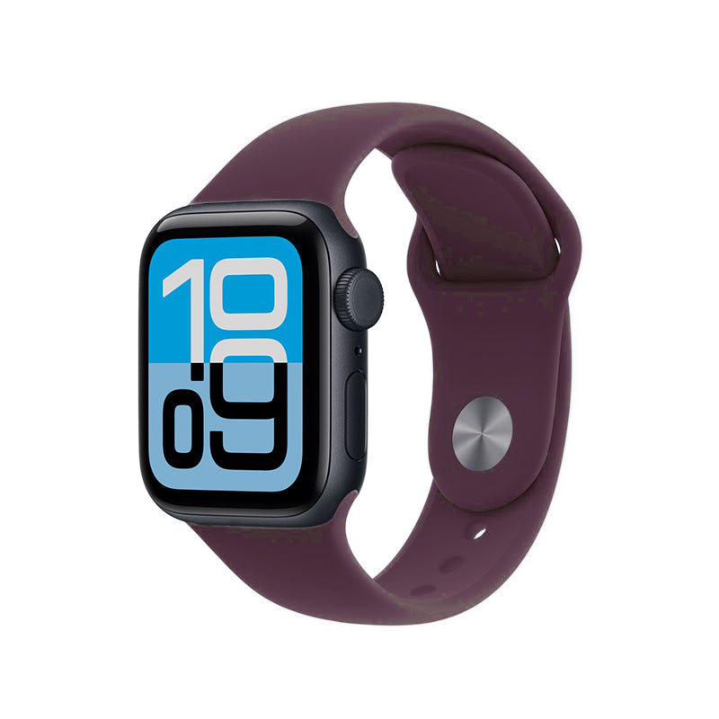 Silicone Sport Band pour Apple Watch - Midnight Black