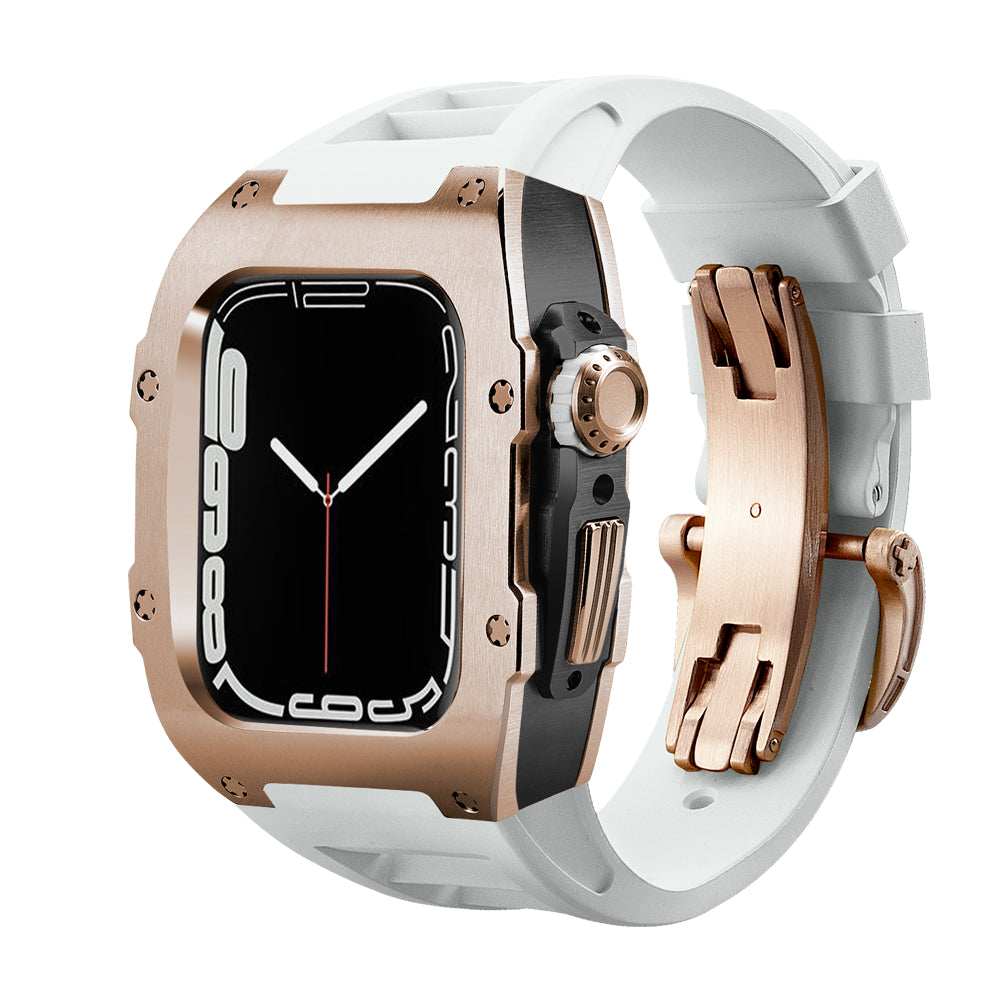 Serie ICONIC SS 44/45mm - Custodia per Apple Watch (Onyx Blush)